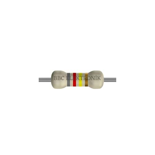 820 KOhm 1 Watt Direnç - Resistor, 820K