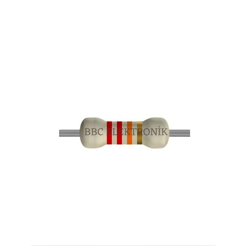 22 KOhm 3 Watt Direnç - Resistor, 22K