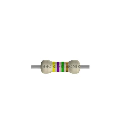 4.7 MOhm 1 Watt Direnç - Resistor, 4M7