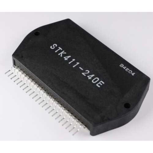 STK411-230E Entegre Integrated circuit (hybrid tec.logy) Dual power audio amplifier 2x100W