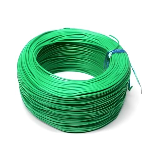 0.50mm NYAF Kablo Çok Damarlı (Yeşil) Hanoğlu