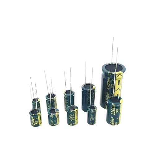 3300uF 35 Volt Kondansatör, Kapasitör 16x26mm 105 Derece