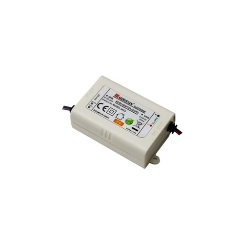 8-16VDC 700 mA. 12W LED Sürücü SMPS IP-30, Sabit Akım Led Driver MSD-20-350i Mervesan