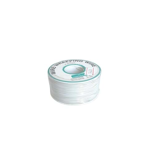 30 AWG 0.05mm2 Bakır Kablo - Beyaz