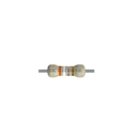 0.39 Ohm 1 Watt Direnç - Resistor, 0R39