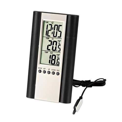 H6308B Termometre Saat Alarm TT TECHNİ-C