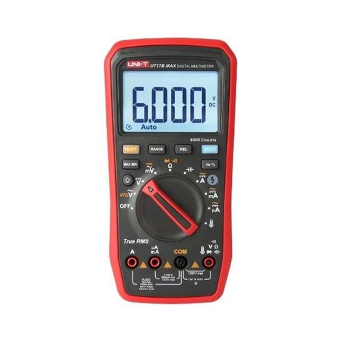 UT17B Max True RMS Dijital Multimetre UNI-T