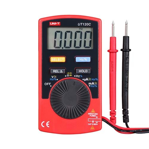 UT120C Cep Tipi Dijital Multimetre UNI-T