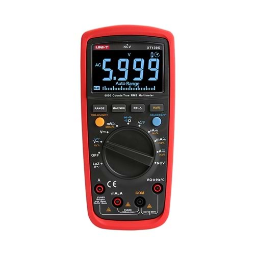 UT139S True RMS Dijital Multimetre UNI-T