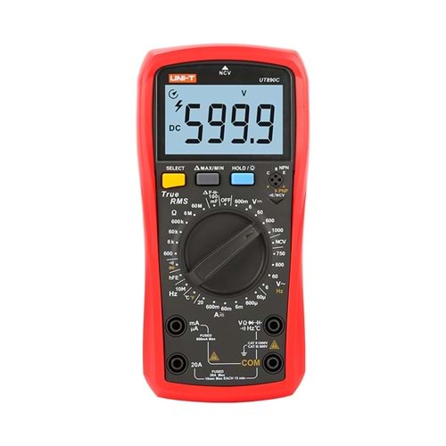 UT890C True RMS Dijital MultiMetre UNI-T