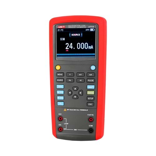 UT715 Çok Fonksiyonlu Loop Proses Kalibratörü UNI-T