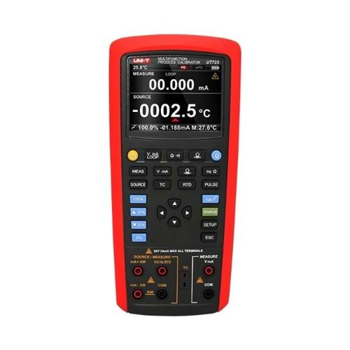 UT725 Çok Fonksiyonlu Loop Proses Kalibratörü UNI-T