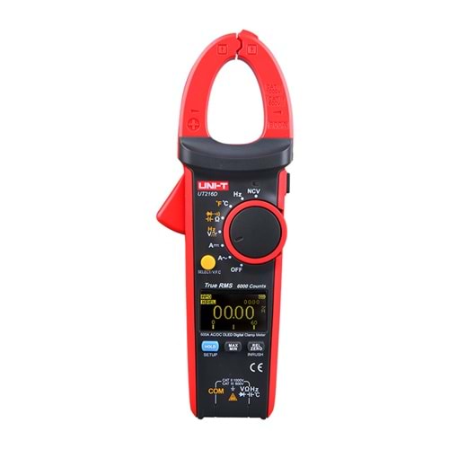 UT216D 600A AC/DC True RMS Dijital Pens Ampermetre UNI-T