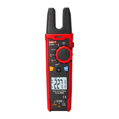 UT256A 200A AC True RMS Açık Ağızlı Dijital Pens Ampermetre UNI-T