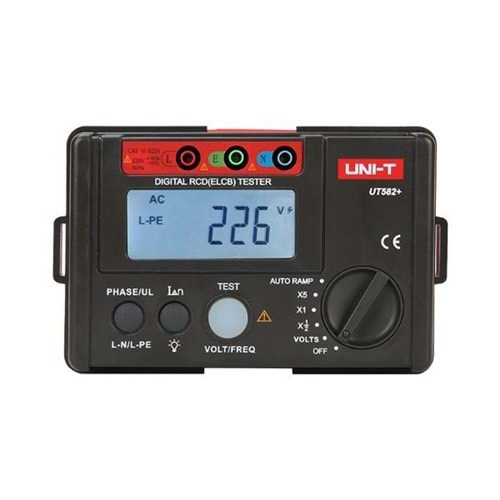 UT582+ Dijital RCT Test Cihazı UNI-T