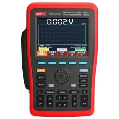UTD1202C El Tipi Dijital Osiloskop 200Mhz UNI-T