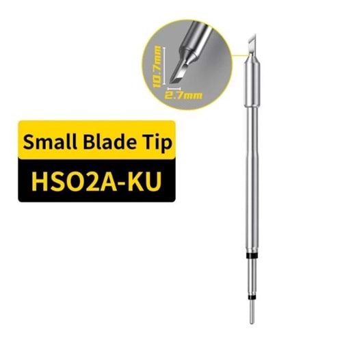 HS 02A -KU Bıçak Tip Yedek Havya Ucu