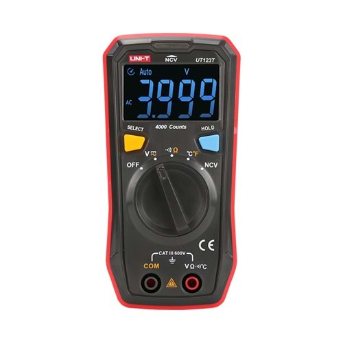 UT123T Otomatik Multimetre UNI-T
