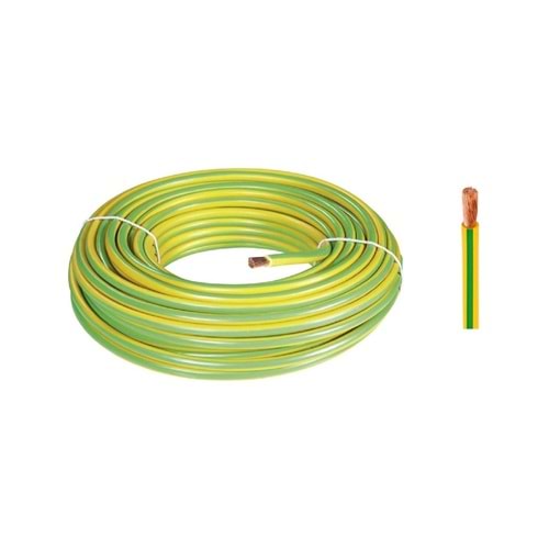 1mm NYAF Kablo Çok Damarlı (Sarı Yeşil Çizgili) Tamtel