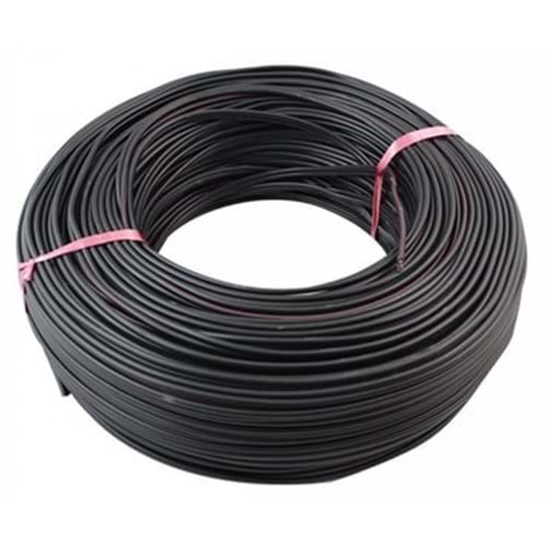 2x0.75 mm2 TTR Kablo (Siyah) Hanoğlu