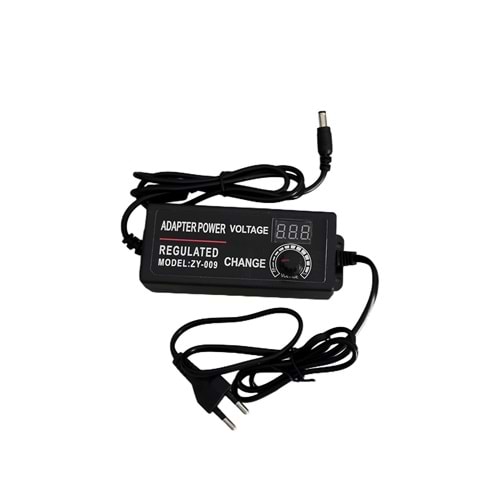 ZY-009 3-24 Volt 3 Amper Ayarlı Voltaj Göstergeli Adaptör