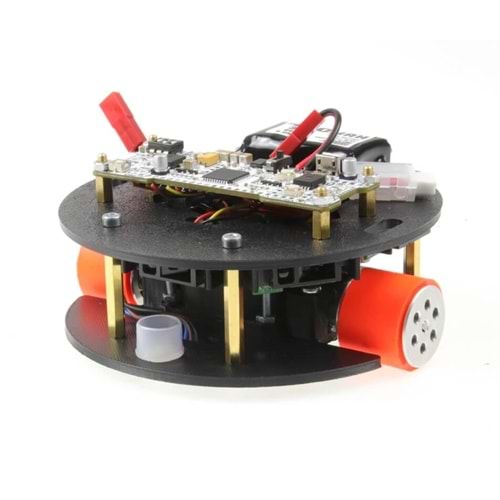 MEB Labirent Çözen Robot Kiti - (Analog Sensörlü, Fanlı Mini Model - Montajlı)