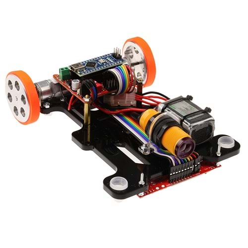 Maraton Çizgi İzleyen Robot Kiti (Montajlı)