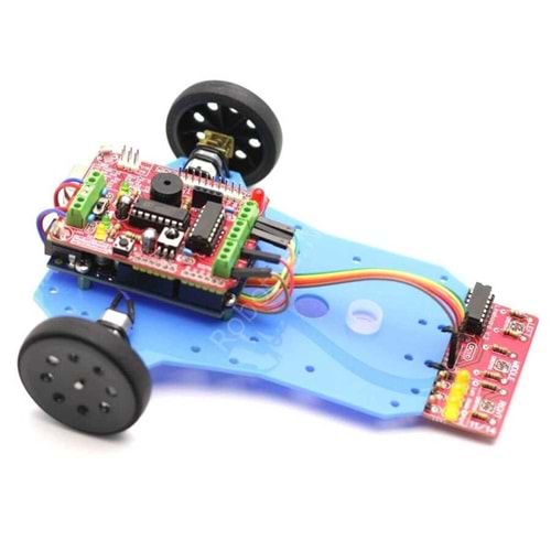 Arduino Basit Çizgi İzleyen Kiti - Arduline (Montajlı)