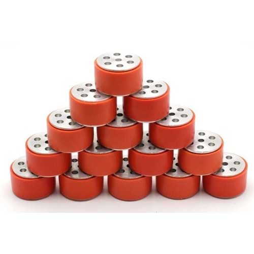 JS5230 Silikon Tekerlek (51x30mm) - 2 Adet