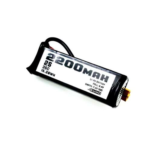 7.4V 2S Lipo Batarya 2200mAh 35C - 2S Lipo Pil