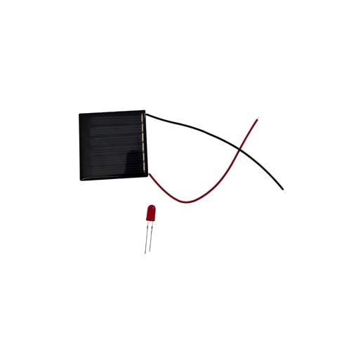 Solar Panel İle Elektrik Üreten Deney Seti