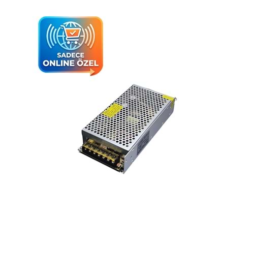 12V 15A Metal Kasa SMPS Adaptör 180W