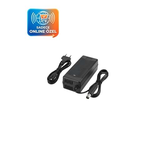 Xiaomi M365 Pro 1S Essential Uyumlu 42V 2A Fanlı Scooter Şarj Adaptörü