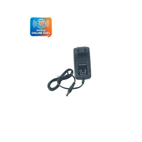 2S 8.4V 1A Lityum ion Pil Şarj Cihazı Ledli Otomatik Kesmeli 5.5x2.5mm DC Uçlu