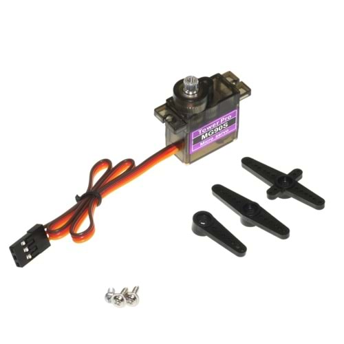 MG90 180 Derece Mikro Servo Motor Metal Dişli
