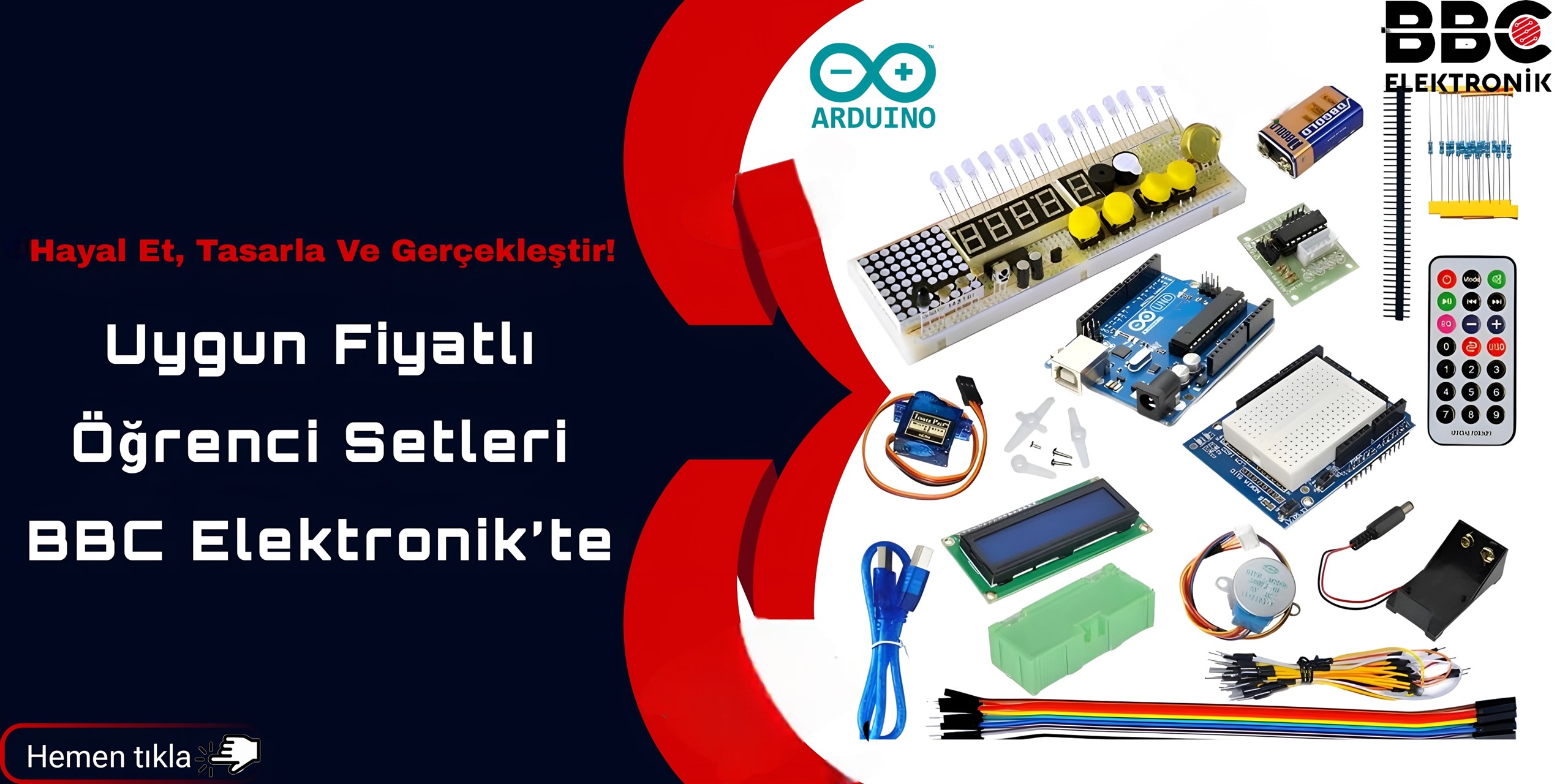 Arduino eğitim seti,arduino set,arduino uno,uno seti,raspberry