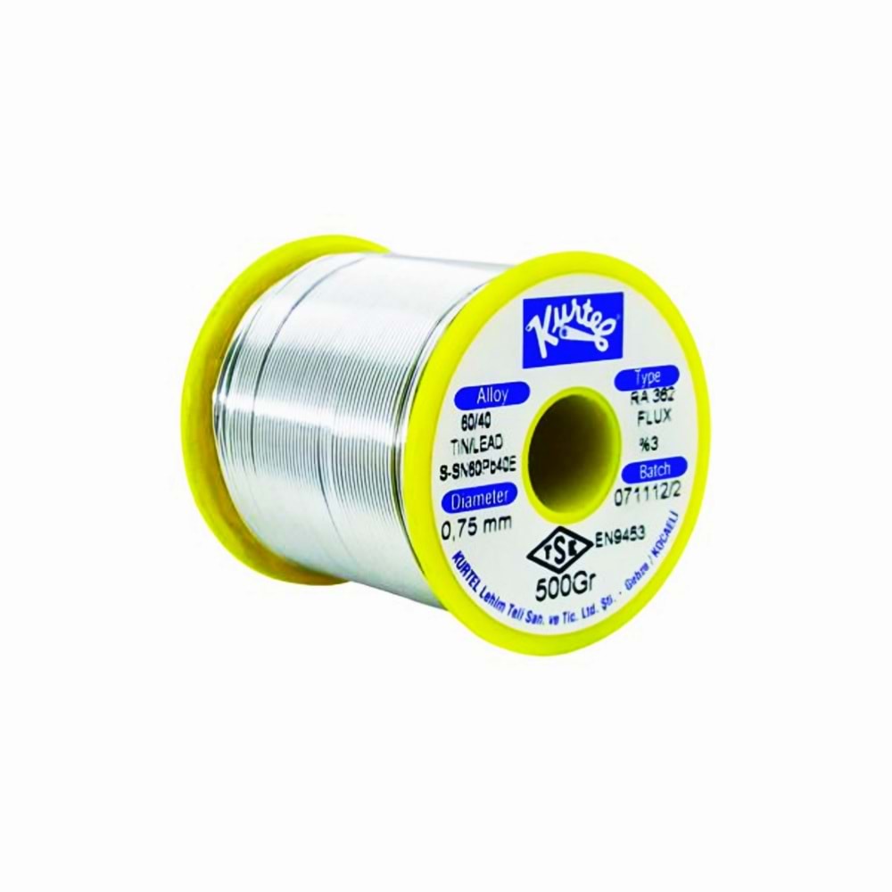 500 gr 0.75 mm 60/40 Lehim Teli Kurtel