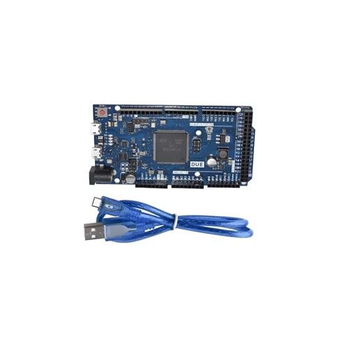 Arduino DUE Bord (SAM3X8E) + Mikro USB Kablo Dahil