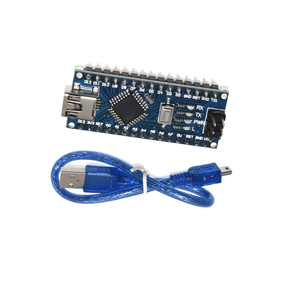 Arduino NANO Bord (CH340G) + Mikro USB Kablo Dahil