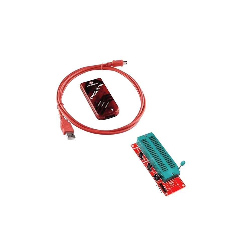 Pickit3 Pic Programlama Kartı ve Dip Çevirici Adaptör