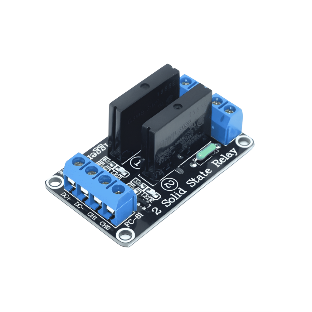 5V 2 Kanal Solid State (SSR) Röle Kartı 3.3-5V (5V 2A)