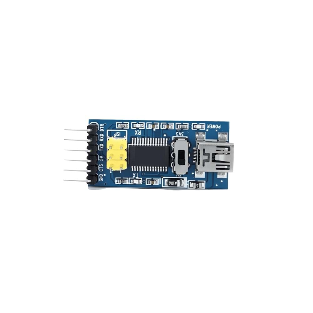 FTDI Temel Program Yükleyici USB'den TTL FT232'ye (Mavi)
