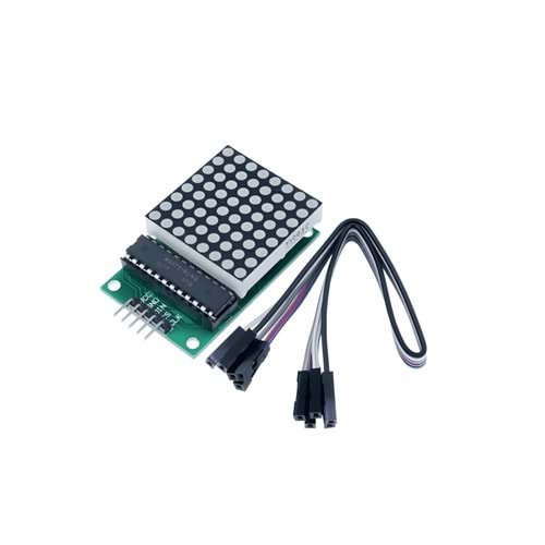MAX7219 8X8 Matrix (Kırmızı) 5X3.2X1.5mm Kablolu
