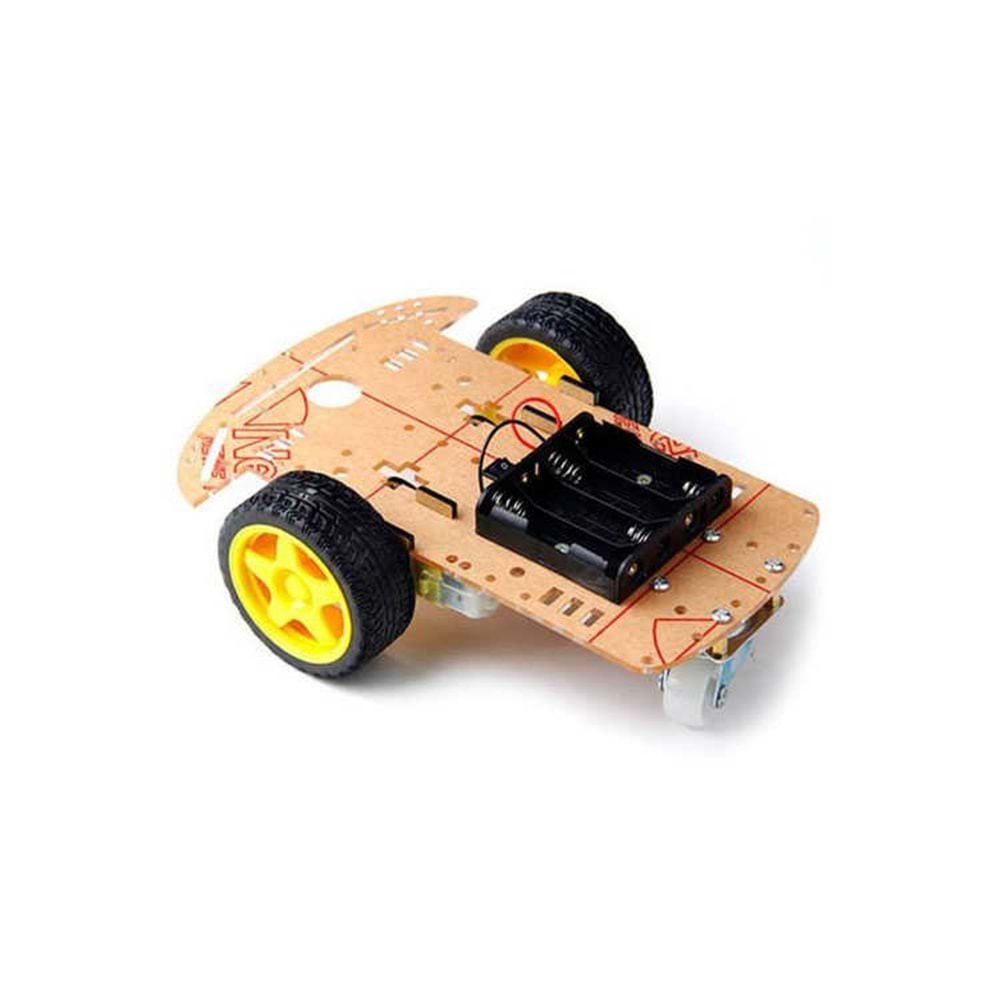 2WD Araba Kiti 3 Tekerlekli Araç Seti