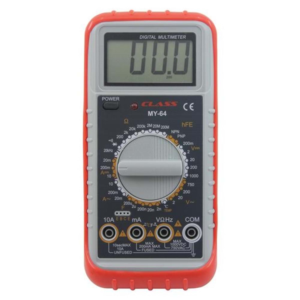 MY-64 Digital Multimetre - Ölçü Aleti Class