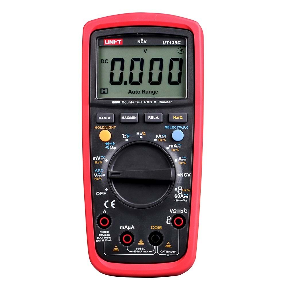UT139C True RMS Dijital Multimetre UNI-T