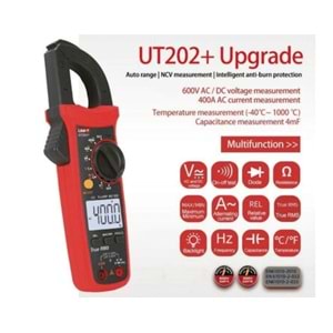 UT202+ 400A AC Dijital Pens Ampermetre UNI-T