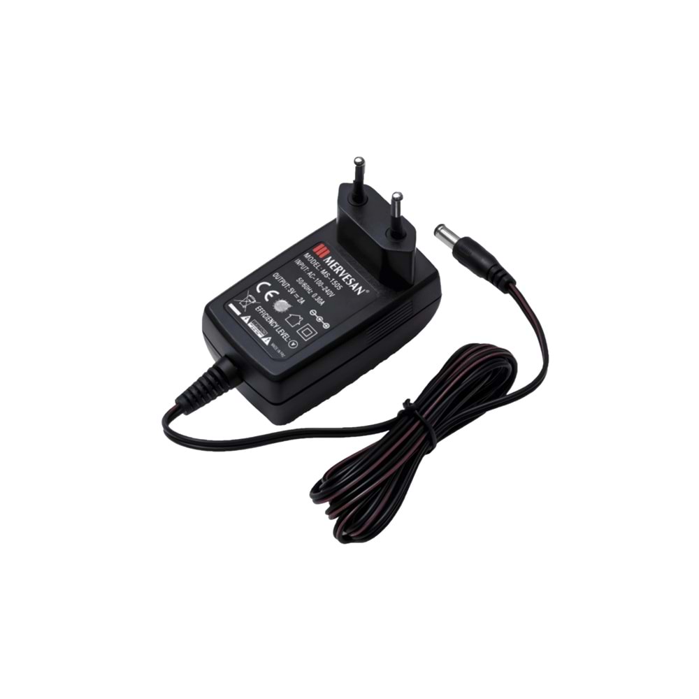 8.4V 1A 15W Priz Modeli Adaptör, Plastik Kasa MT-1508 Mervesan