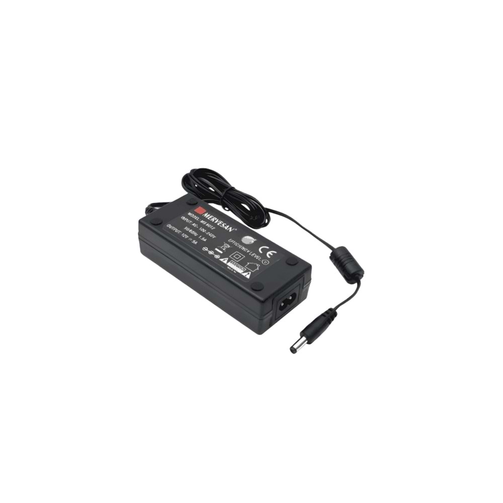 12V 5A 60W Masa Üstü Adaptör MT-6012 Mervesan
