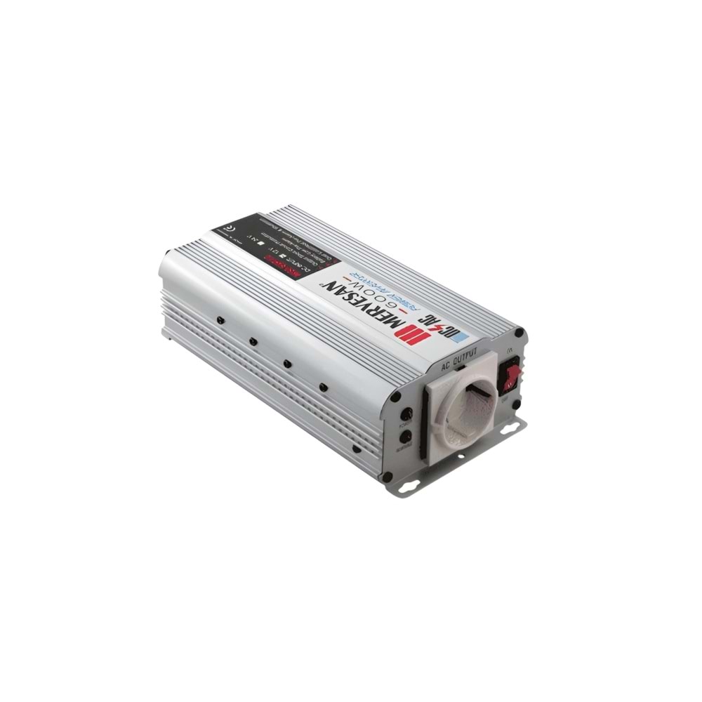 12V 600W Modifiye Sinüs Power İnvertör MSI-600-12 Mervesan